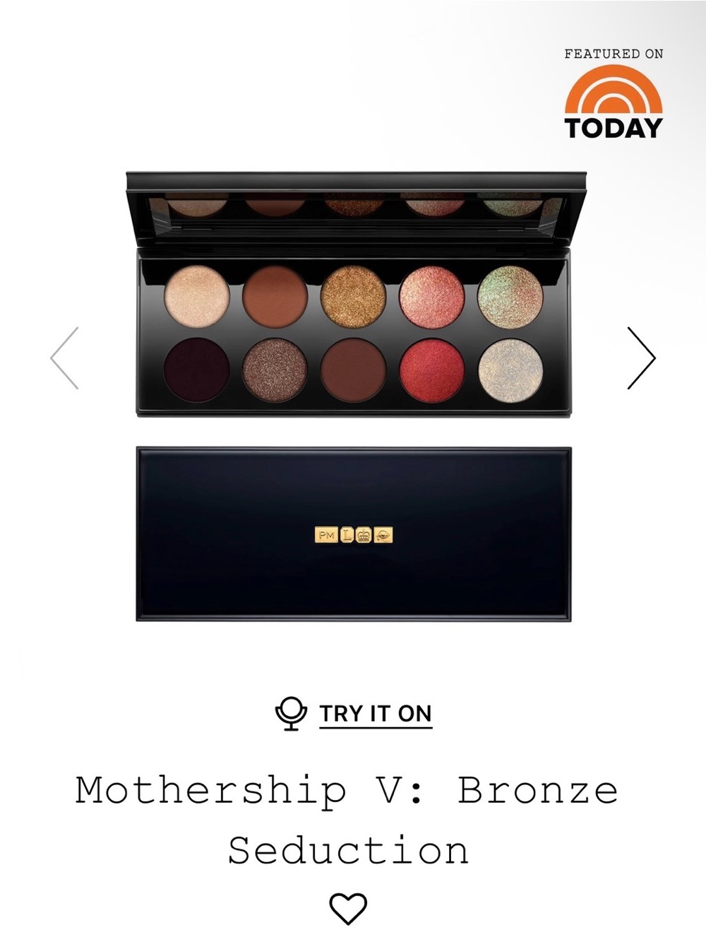 Pat McGrath Mothership V — Bronze Seduction